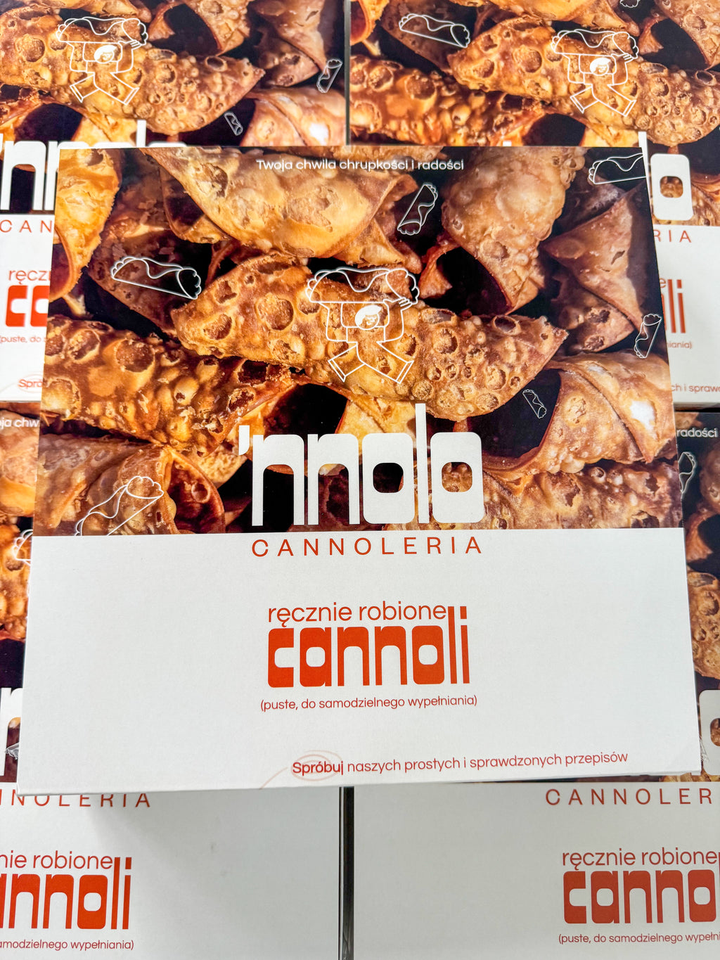 Rurki Cannoli – ręcznie robione duże cannolo - 12 szt - polska manufaktura