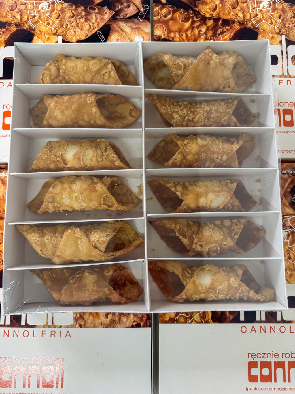 Rurki Cannoli – ręcznie robione duże cannolo - 12 szt - polska manufaktura
